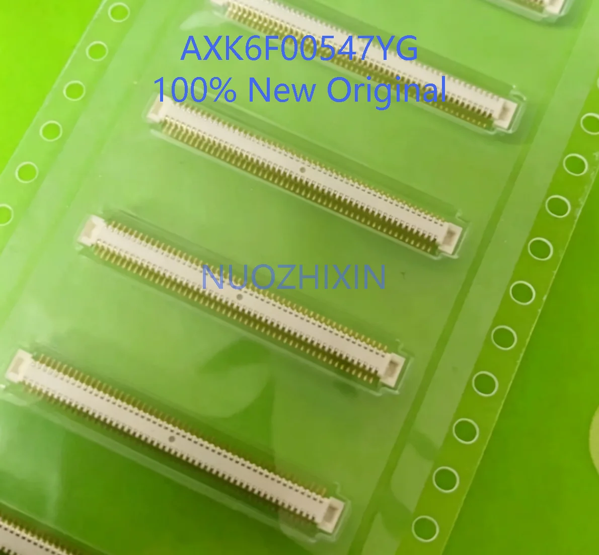 

10-50PCS AXK6F00547YG New Original 100Pin 0.5mm Pitch Vertical SMD Connector Gold Plated RoHS AXK6F00547YG