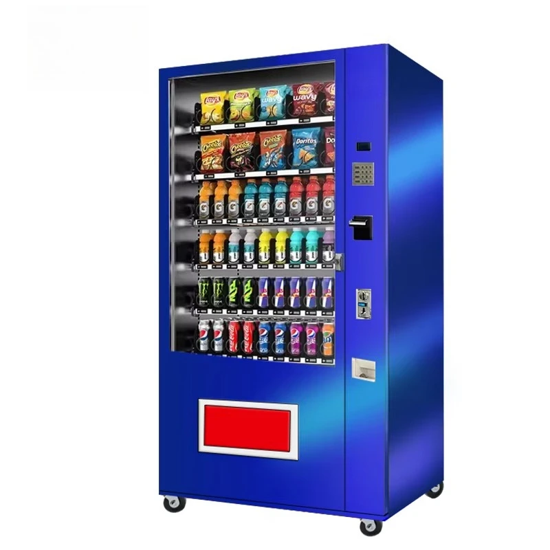 Commercial Beverage Snack Vending Machine Smart Retail Solution Touch Screen Equipment