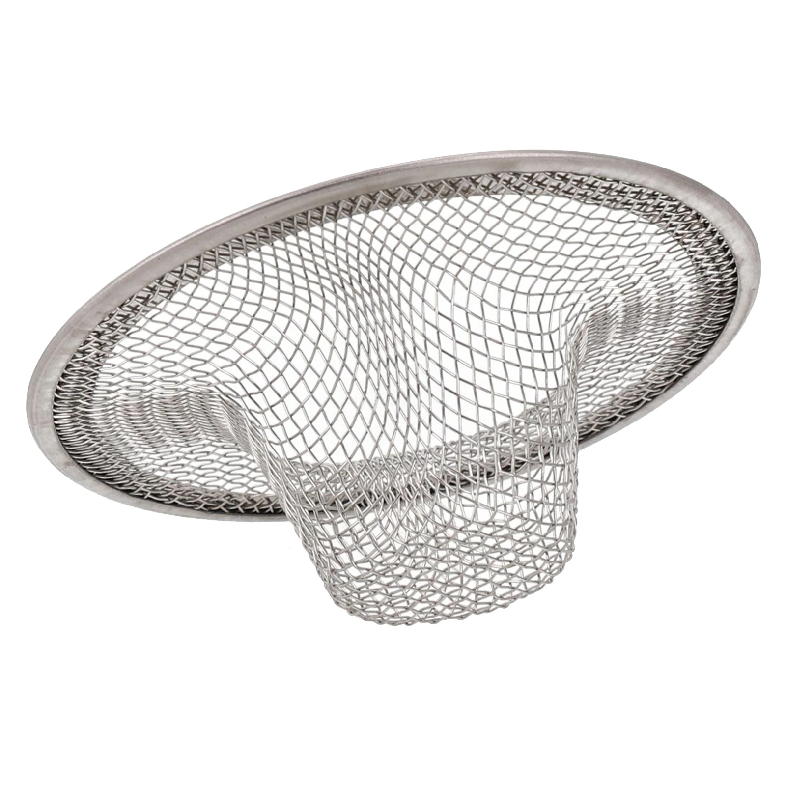 Cubierta de tapón de drenaje, accesorio para lavabo de baño, filtro fácil de usar, accesorios de acero inoxidable, colador, receptor de pelo