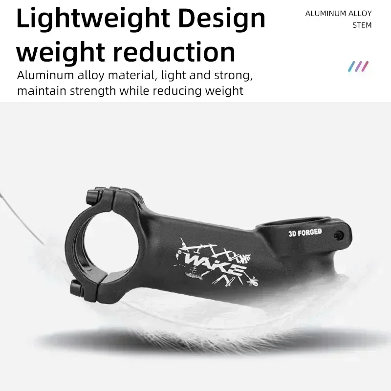 ويك الجبلية الطريق دراجة المقود الجذعية قطر 31.8 مللي متر 17 درجة 60-110 مللي متر سبائك الألومنيوم دراجة أجزاء اكسسوارات