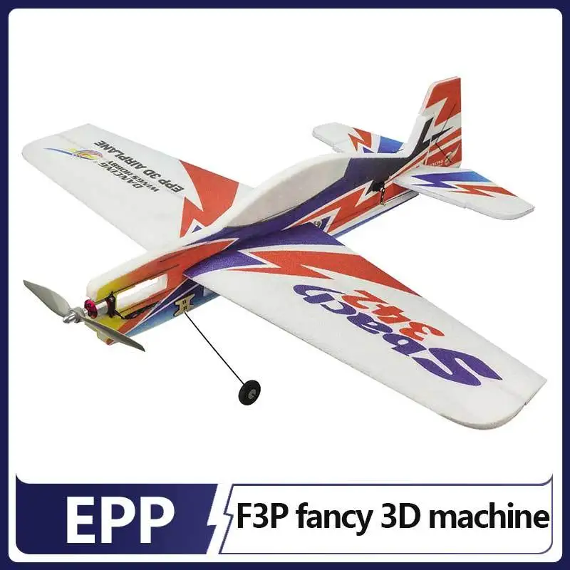 

Remote Control Model Fixed Wing Aircraft Sbach342 Thickened Epp Board Machine F3p Fancy 3d Wing Display 990mm