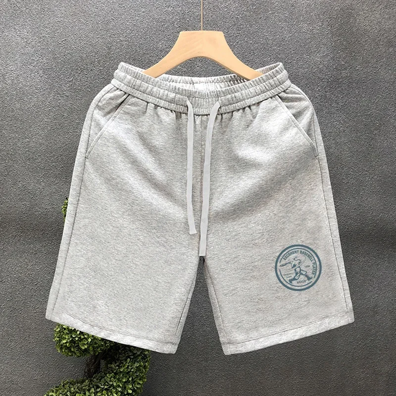 الرجال العلامة التجارية العصرية السراويل زوجين القطن الخالص الطباعة جديد فضفاض العصرية السراويل الصيف الرقمية غير السائدة الماركات الكبيرة