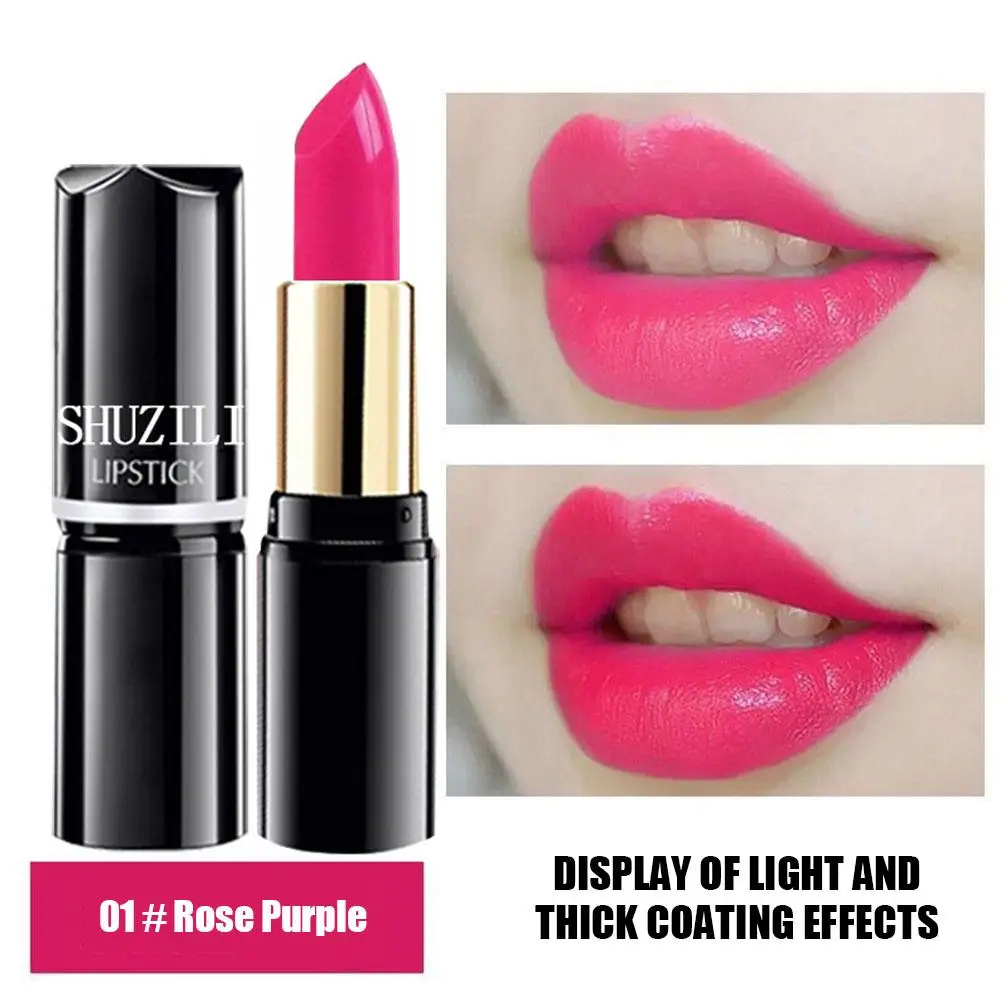 Dameslippenstift Gladde textuur Blijvend effect Matte lip Hydraterende lippenstift Glans Waterproof Up Make Langdurig