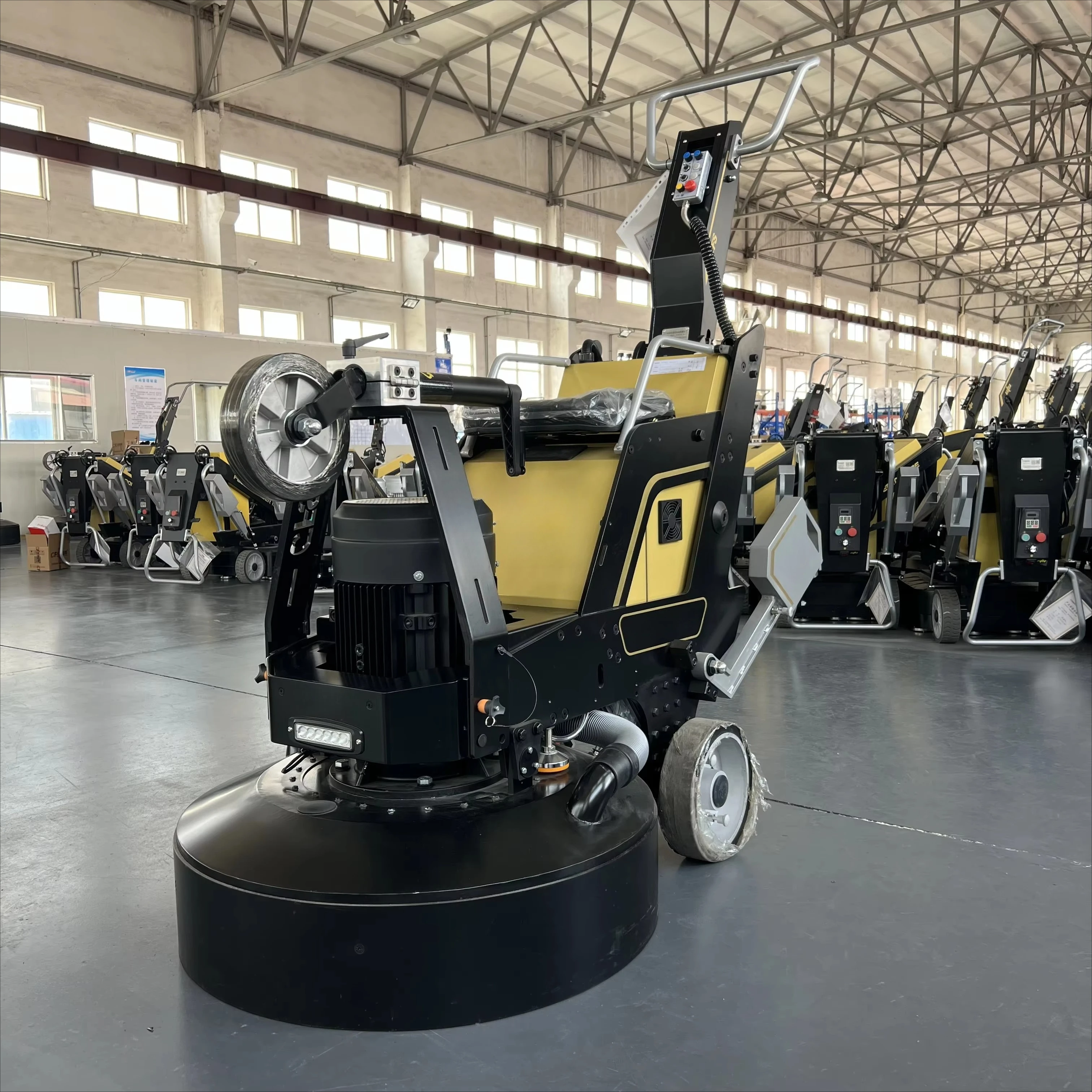 GD 918 High-Tech Automatic Concrete Polisher & Floor Grinder RC Planetary Diamond Engine Core Component Ride-On Grinder Machine