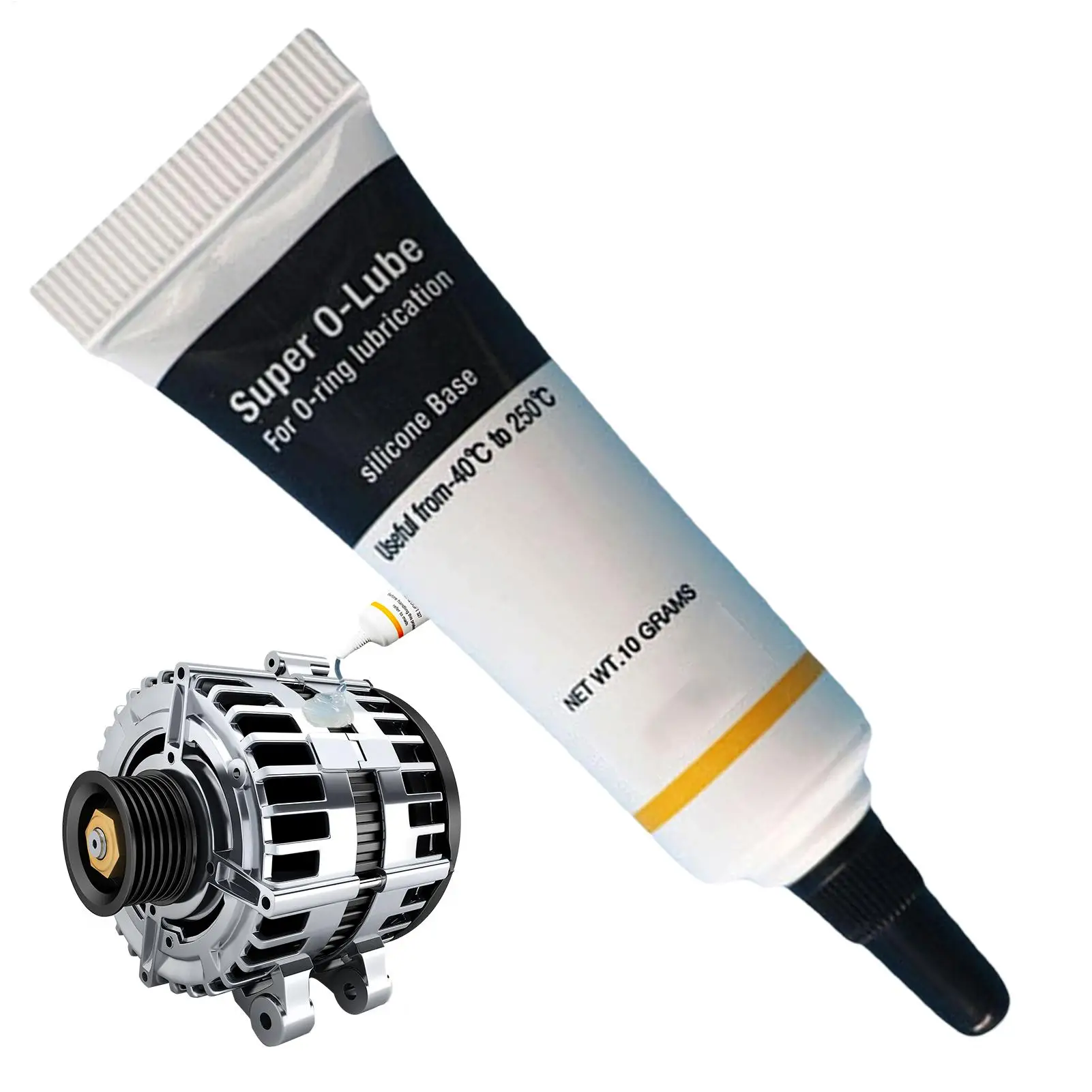 Food Grade Silicone Grease Waterproof O Seal Ring Lubricant for Coffee Machine Bathroom Equipment High Low Temperature Resistant