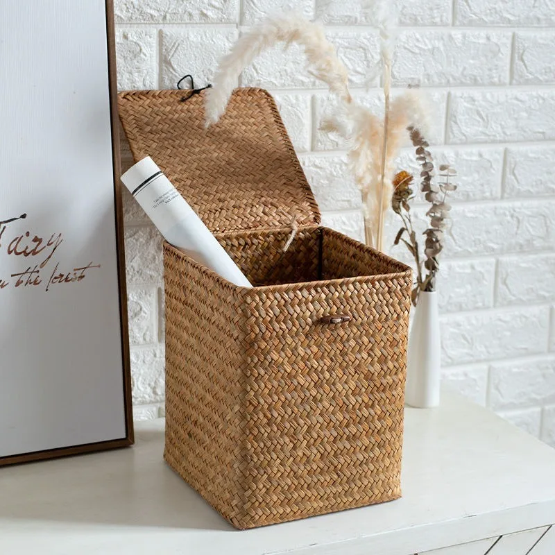 grass-storage-basket-woven-organizer-baskets-decorative-large-capacity-bedroom-basket-luxury-toys-organizers-baskets-with-lid