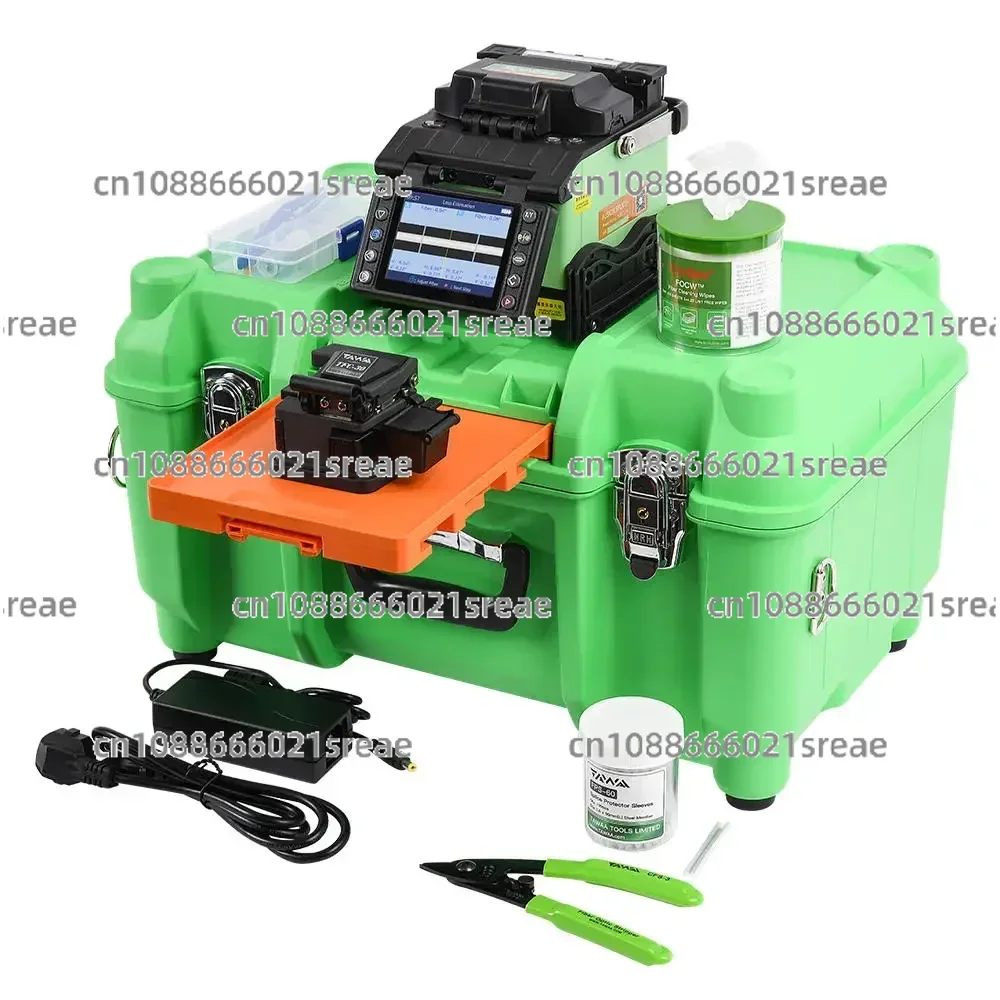 

GX39 Mulit-Language Fusion Splicer FTTx V-groove Core Alignment Single Fiber Optic Splicing Machine