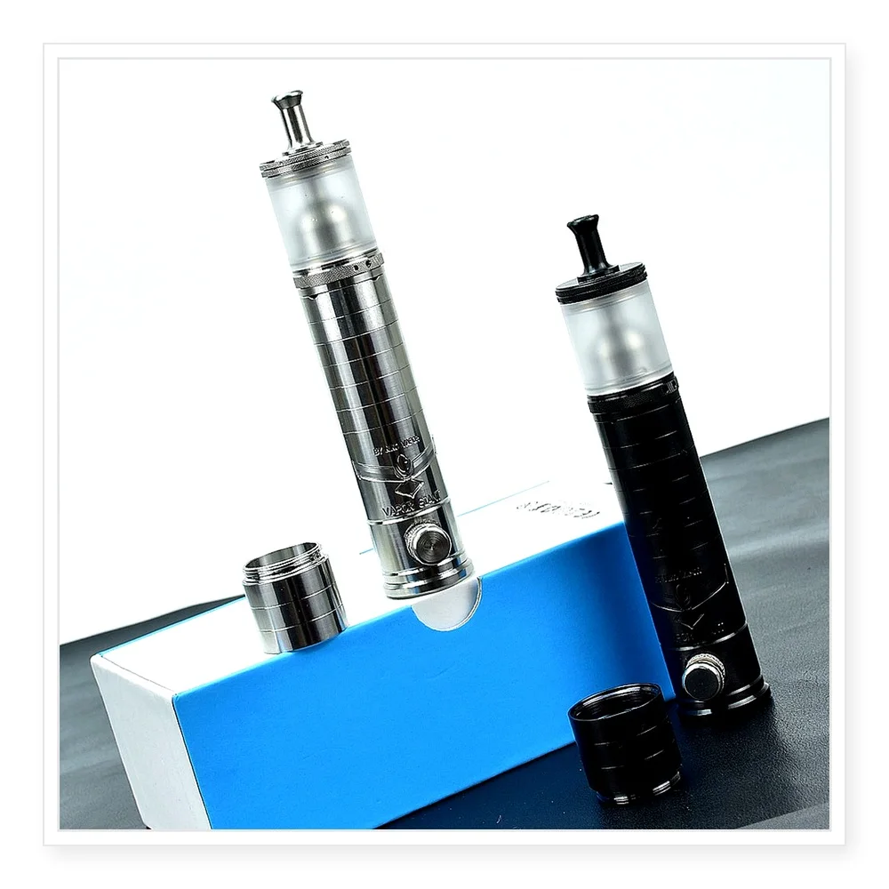 Vapor Giant V2.5 Mini Mechanical Mod for Taifun GTR RTA, Compatible with 18350/18500/18650 Batteries, 23mm 316SS VAPE