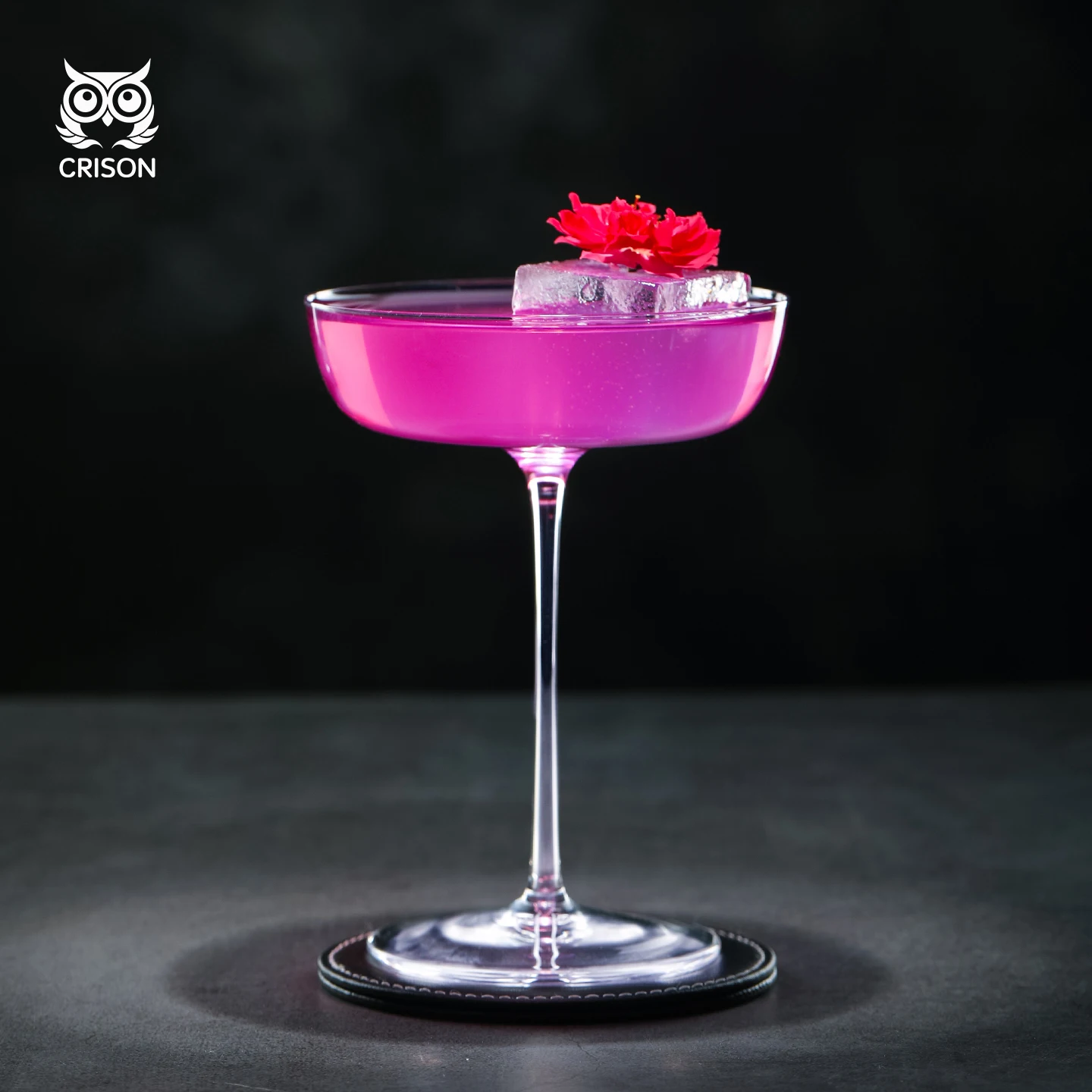 

ODN02 CRISON Bar bartender cocktail glass cup Japanese style Nordic Series Dish Champagne Glass140ml