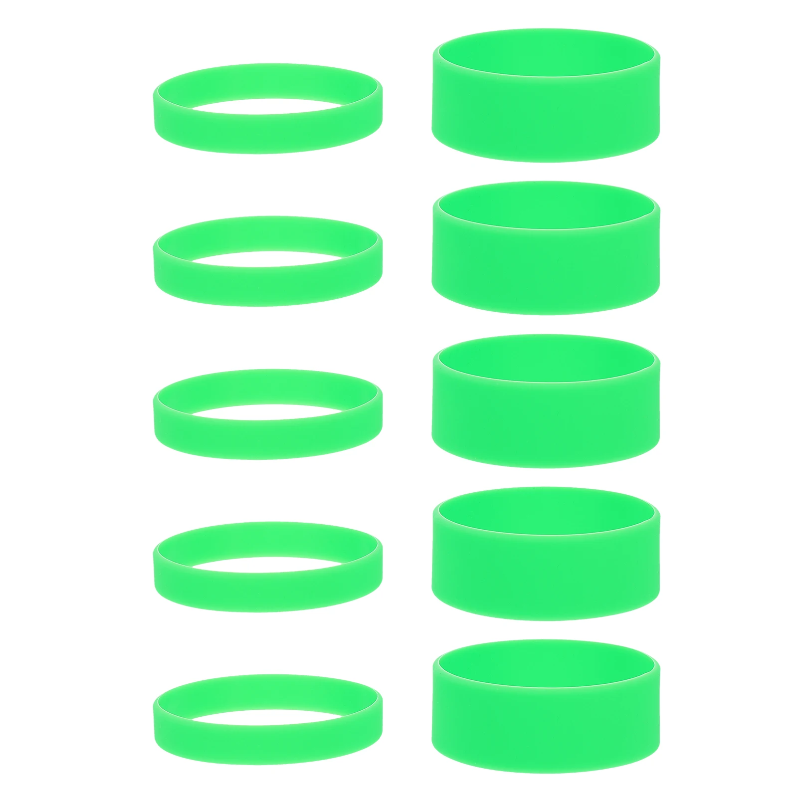 

10 pcs Sublimation Silicone Bands High Temp Adhesive for Tumblers Thermal Tape Safe Durable Portable