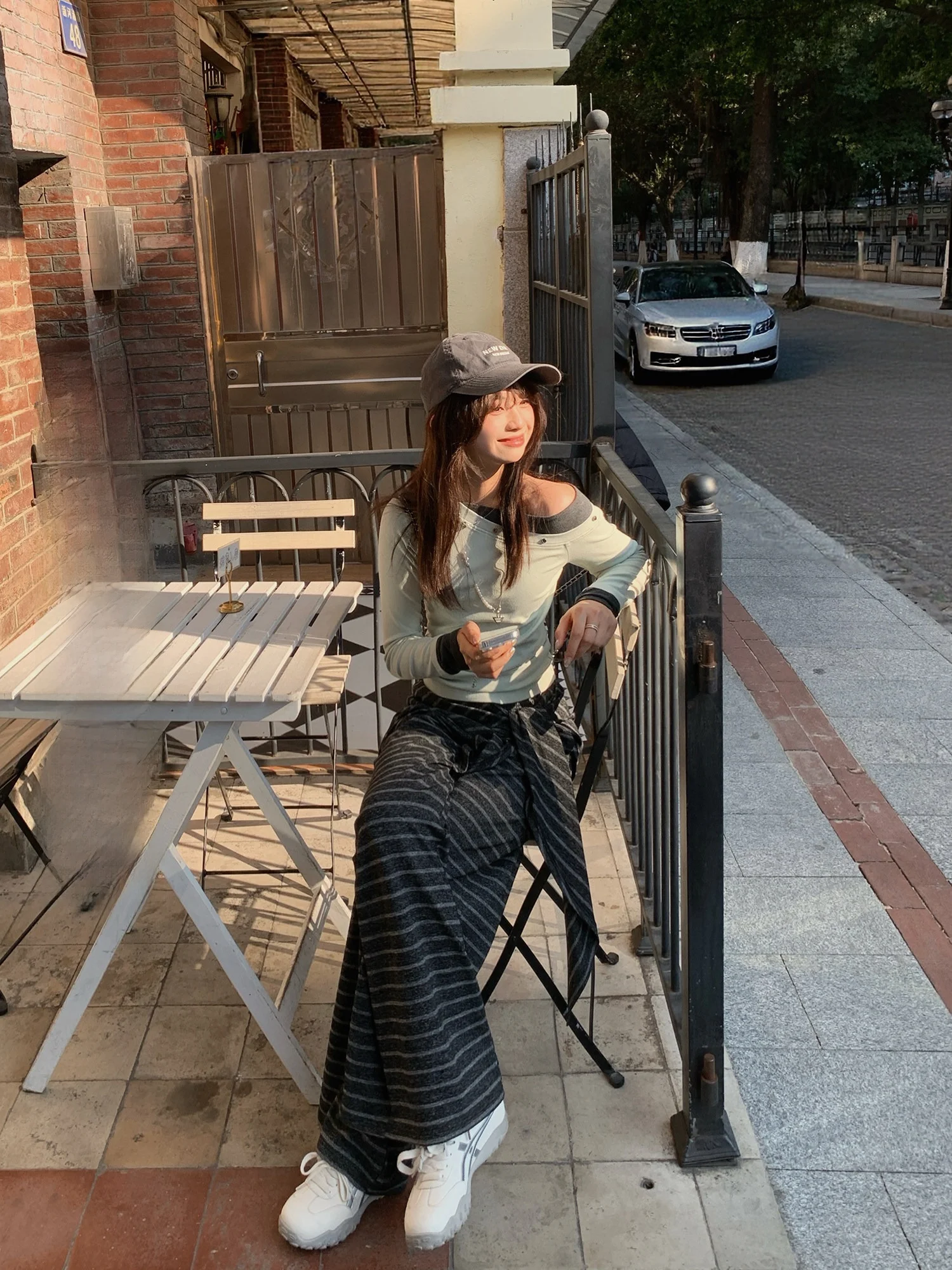 

Slim Fit Long Sleeve Knitted Sweater Women's Casual Style Spring New Design Shoulder Splice Casual Wear Soft Viscose Material