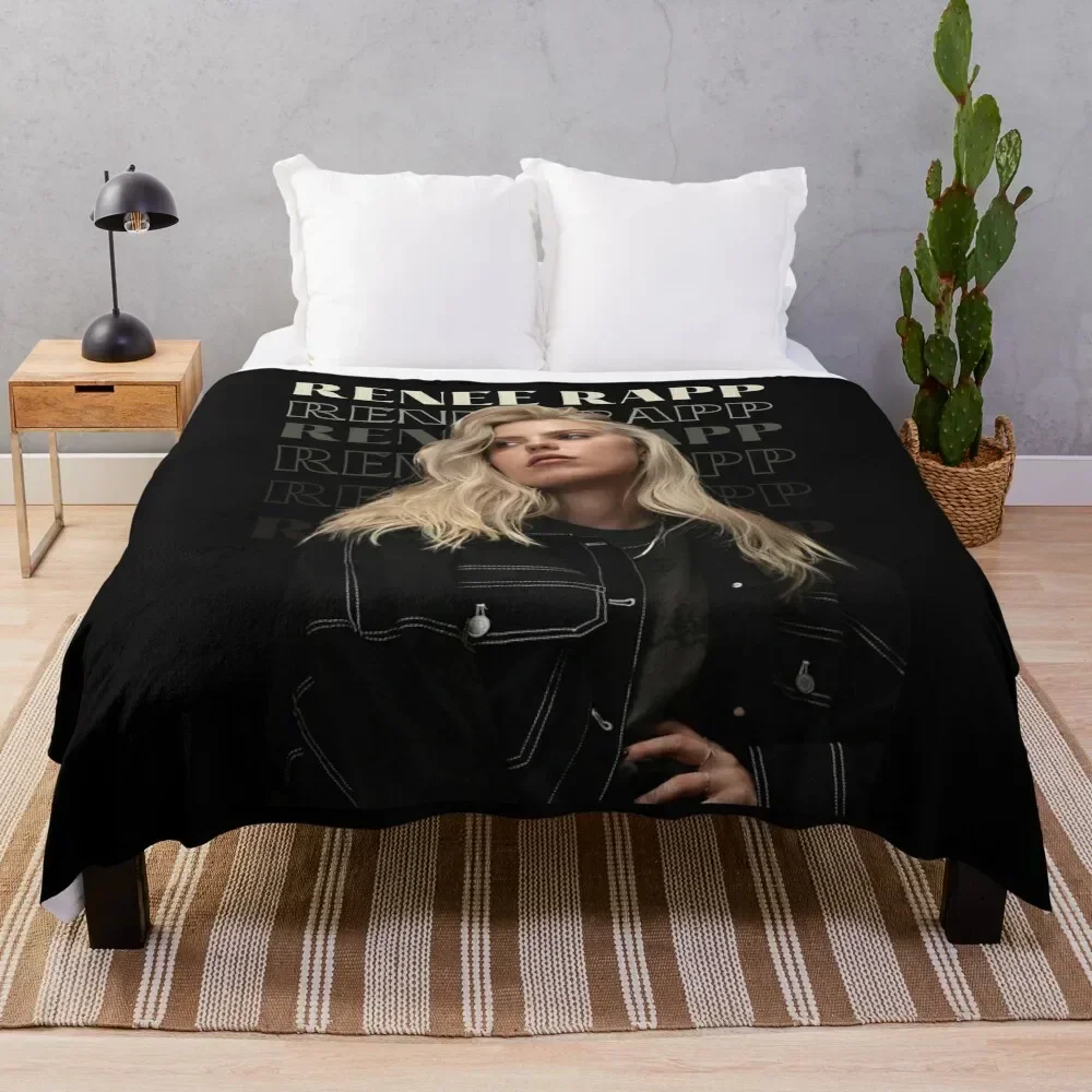 

Renee Rapp Throw Blanket Wrinkle Resistant Lightweight Blanket