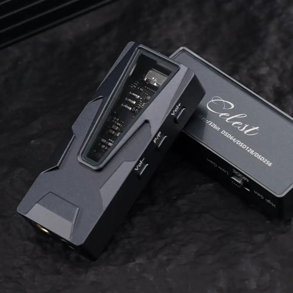 새로운 Kinera Celest CD-30 휴대용 헤드폰 DAC HiFi 디지털 오디오 디코더 ES9039Q2M 플래그십 이어폰 DAC(3.5mm 4.4mm 플…