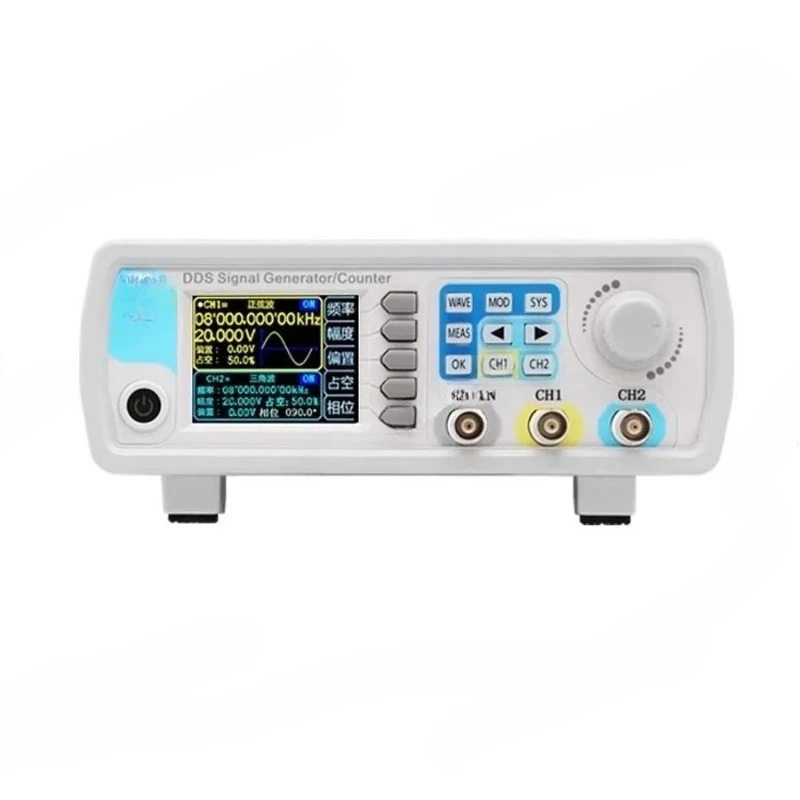 

6600 15MHz Dual/2-Channel DDS Signal Generator Signal Source Frequency Meter Function Arbitrary Waveform Generator Counter
