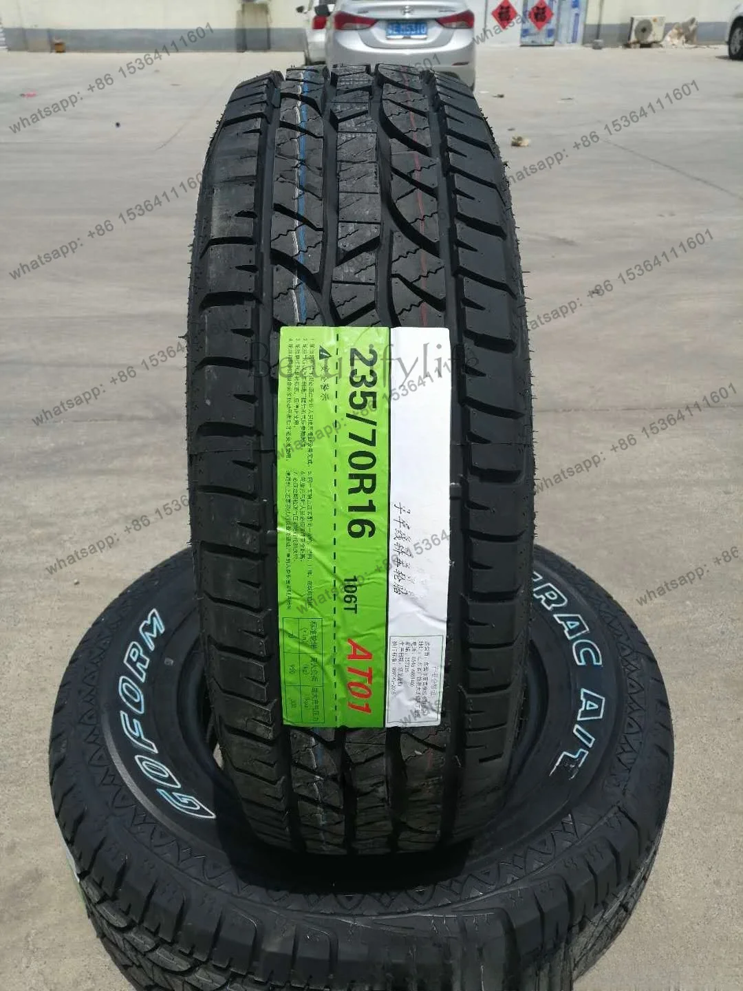 New Off-Road AT Tire 235/70R16 106T Factory Direct Auto Parts Tire 2357016