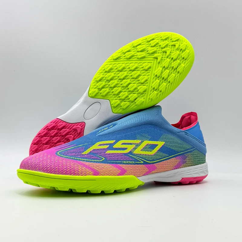 أحذية كرة القدم الرجالية Society المرابط المنخفضة قطع أحذية كرة القدم TF/FG المهنية سريعة ملعب كرة القدم الأحذية عالية الجودة حذاء رياضة للجنسين