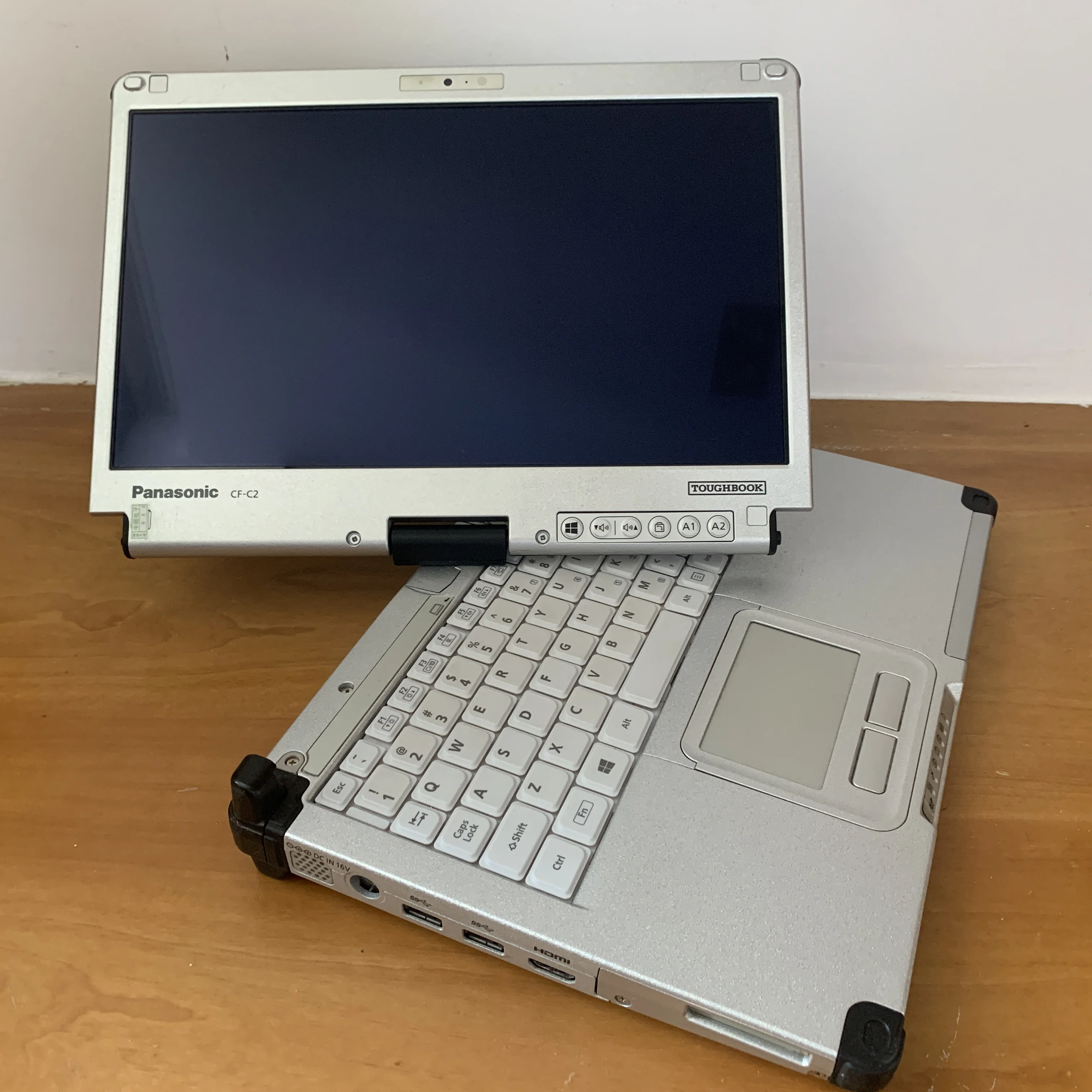 For Panasonic Toughbook CF-C2 Laptop i5 4G 8G Ram with SSD Win7/10 WIFI for Alldata Repair Software MB Star C4 C5 Diagnosis Tool