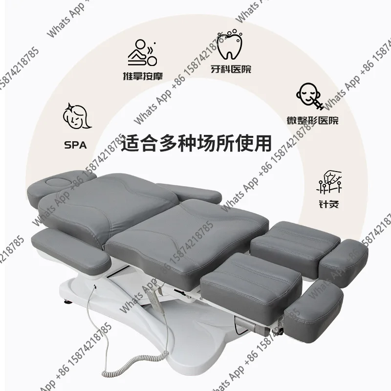Electric pedicure chair body tattoo foot soaking chair automatic lifting and rotating heating tattoo embroidery beauty salon