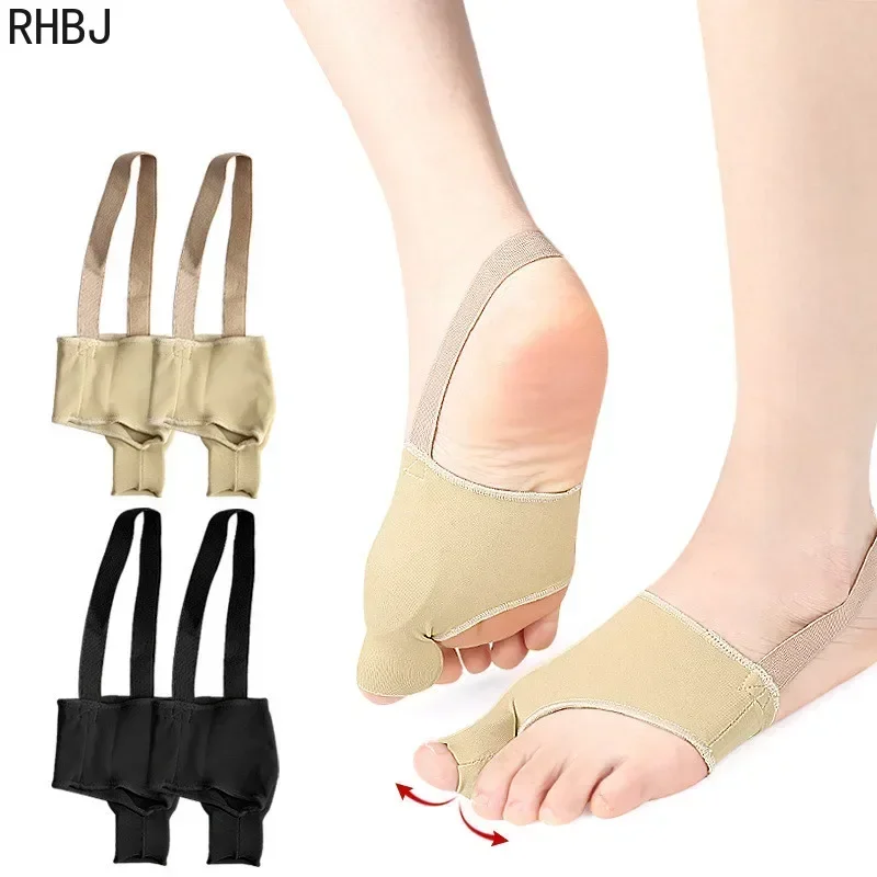 

2pcs=1pair Toe Separator Bunion Toe Brace Orthopedic Hallux Valgus Relief Bone Thumb Adjuster Correction Sock for Men and Women