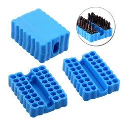 32Holes Hex Shank Screwdriver Bit Holder Multi-functional Storage Drill Bit Organizer For Storing Screwdriver Bits Drop shipping