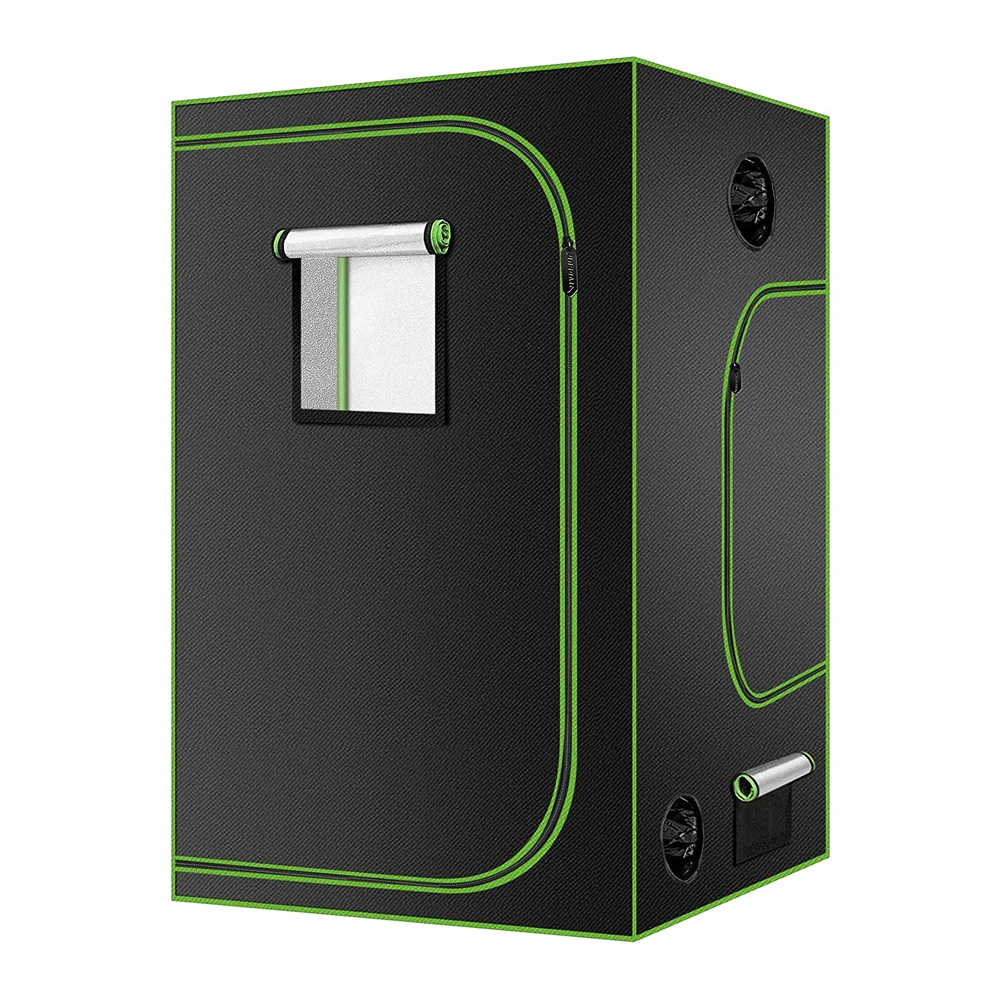 

Grow Light Commercial Hydroponics System Complete Vegetable 120x120 Kit Custom 600D Grow Box Indoor Greenhouse plant tent