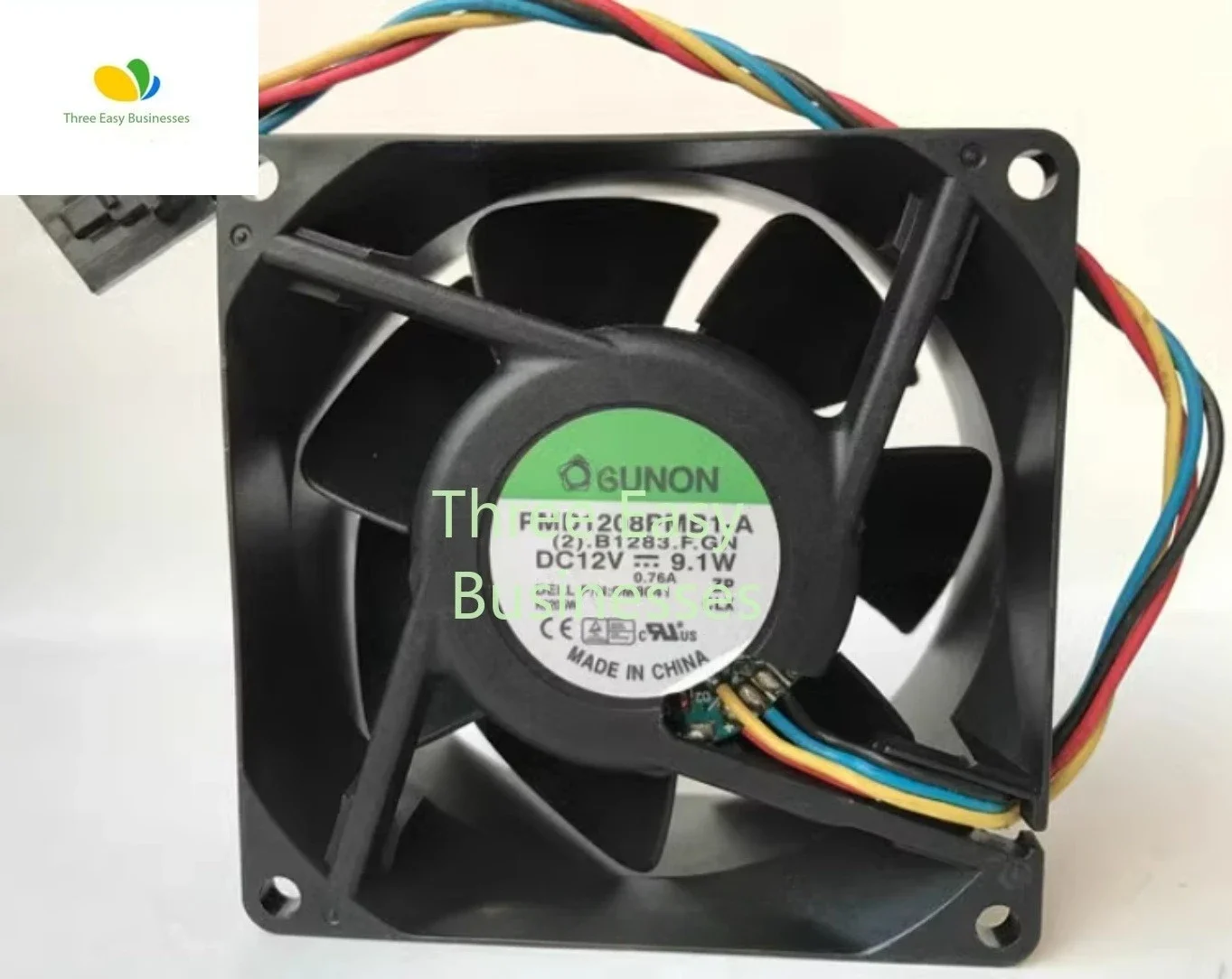 

Original 1208PMB1-A DC12V 9.1W 8CM 8038 4-wire cooling fan