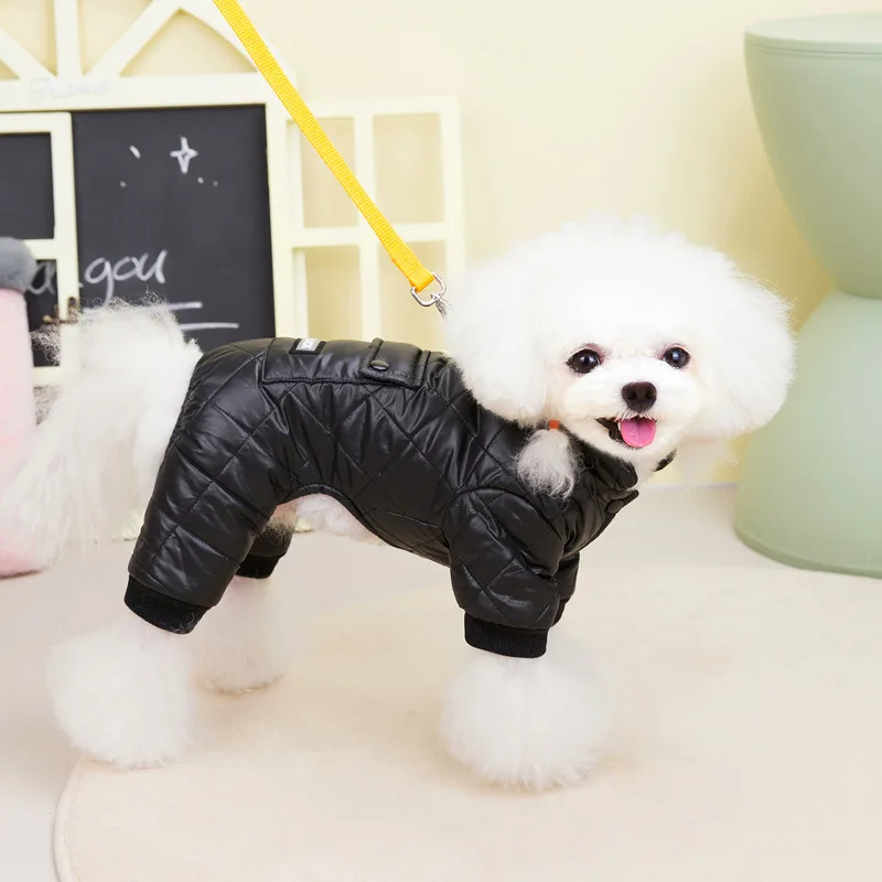 Waterproof Warm Dogs Jumpsuits Winter Dog Clothes Puppy Overalls For French Bulldog Clothing Chihuahua York Coat Pet Jackets Pug