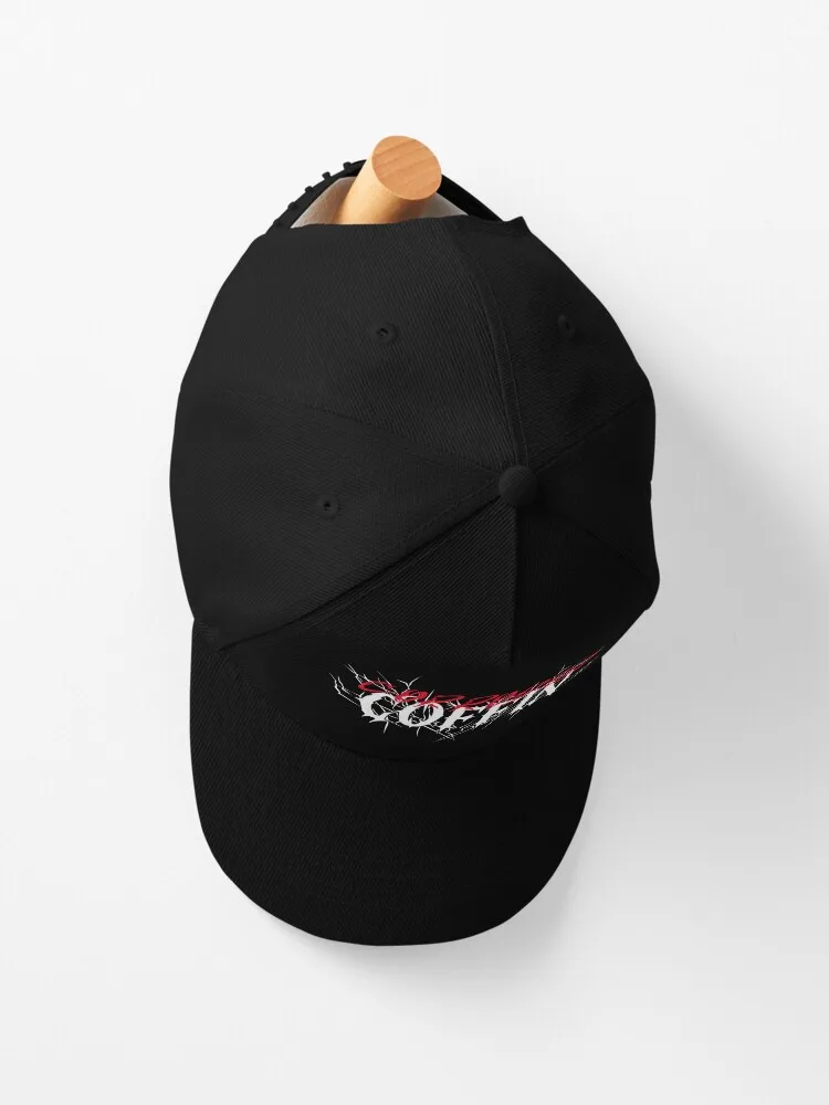 Corroded Coffin Logo (white) Cap For Men Women Summer Outdoor Sun Baseball Hats