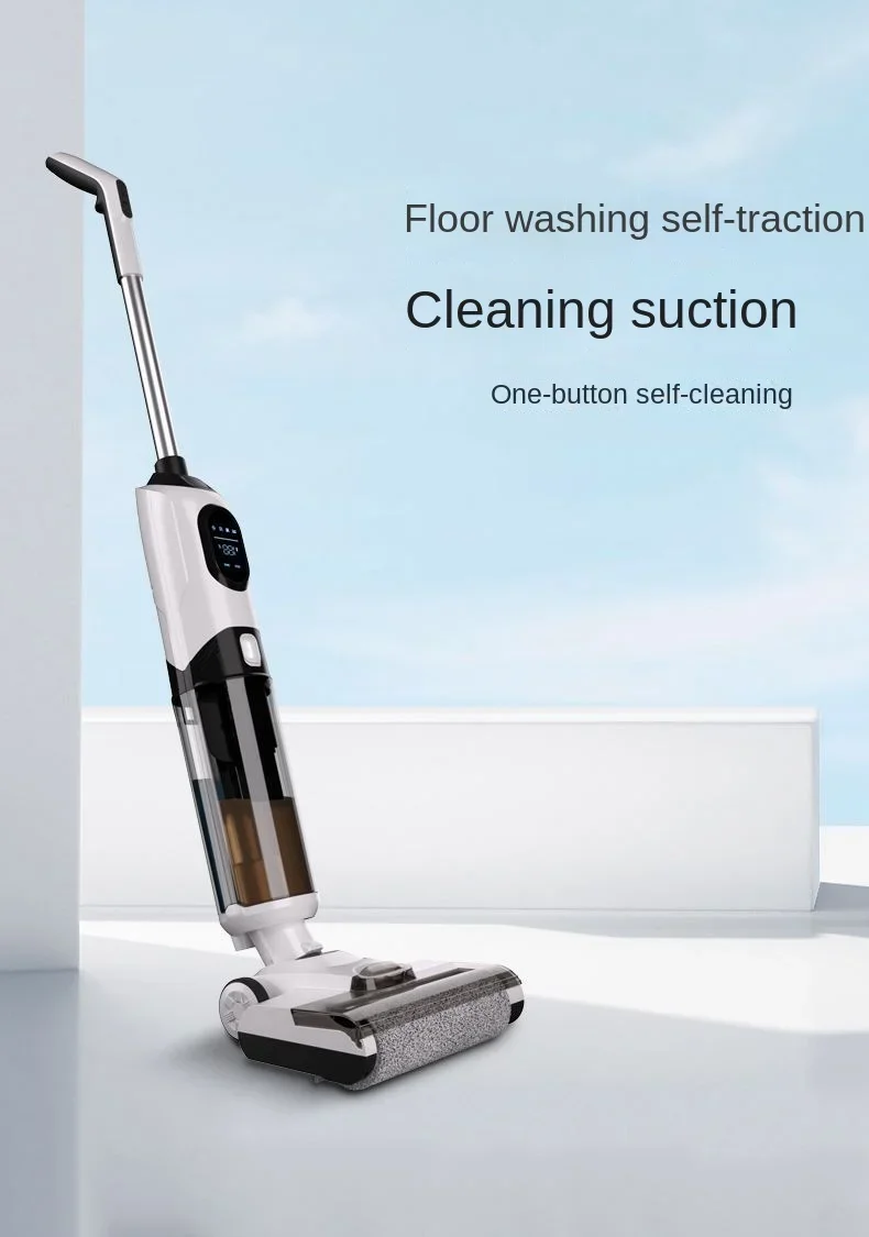 Suction All-in-One Machine Sweeping Mopping Electrolysis of Water Sterilization