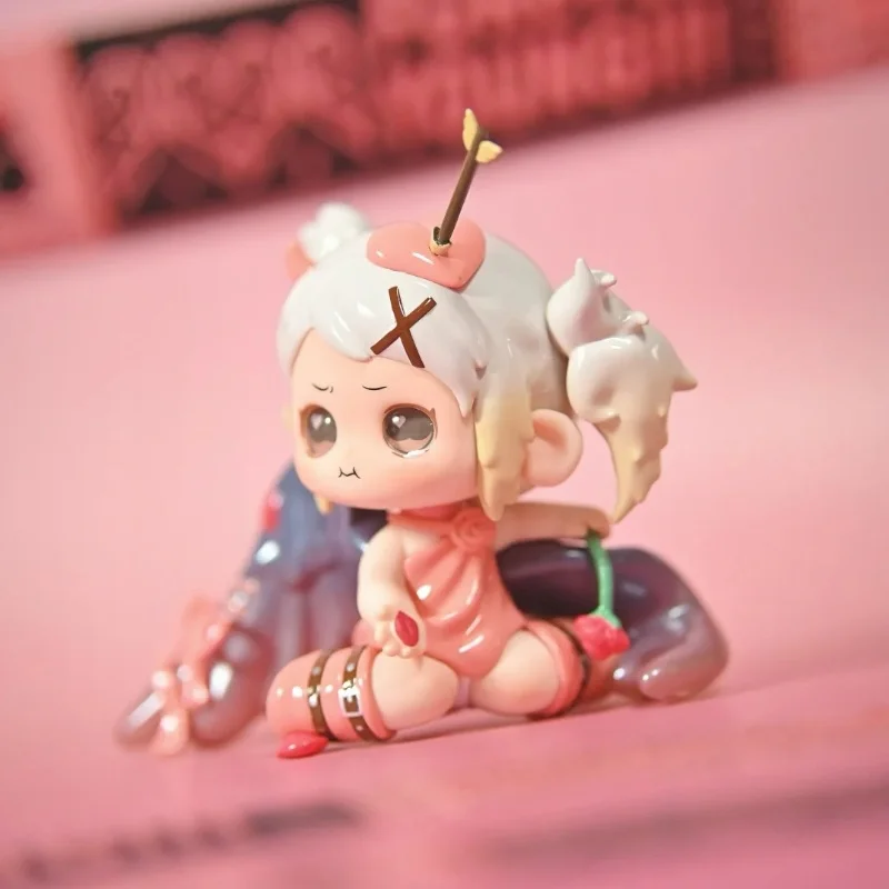 Echte All Pink Day Oona V2-serie Blind Box Trendy Model Mooie Desktop Ornament Mystery Box Collection Beeldje Verrassingscadeau