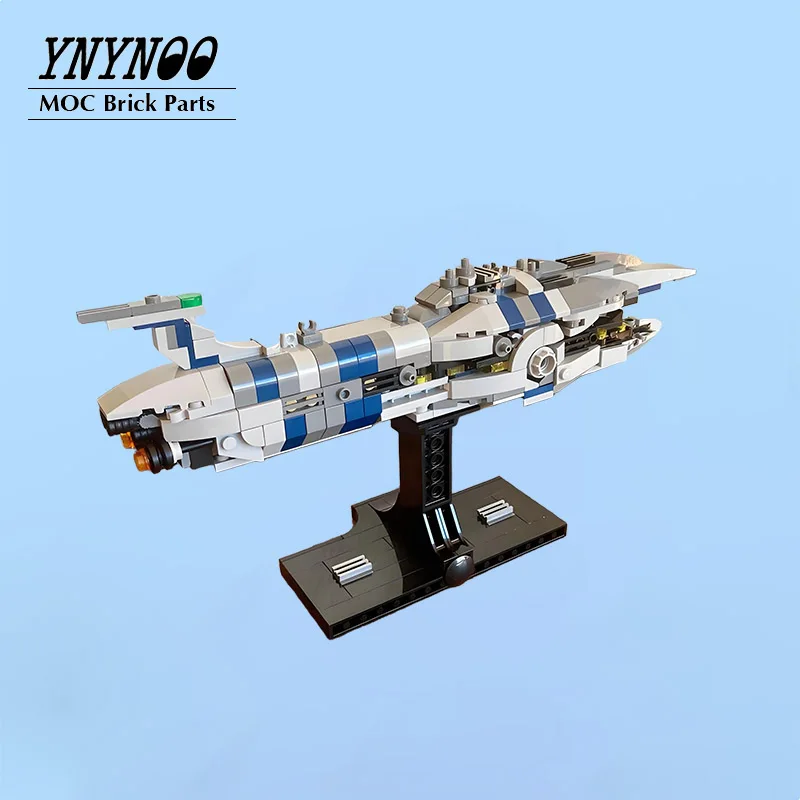 NEW MOC the Malevolence Midi Scale Building Blocks Kit Modified From the 75377 Invisible Hand Ship DIY Bricks Toys Gifts