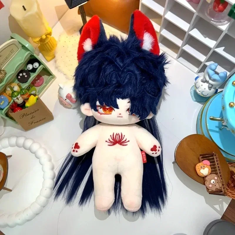 Honkai Star Rail Peluche de dibujos animados con cuerpo de esqueleto, nuevo juego de Blade, regalo encantador de Cosplay para niño guapo, 20cm