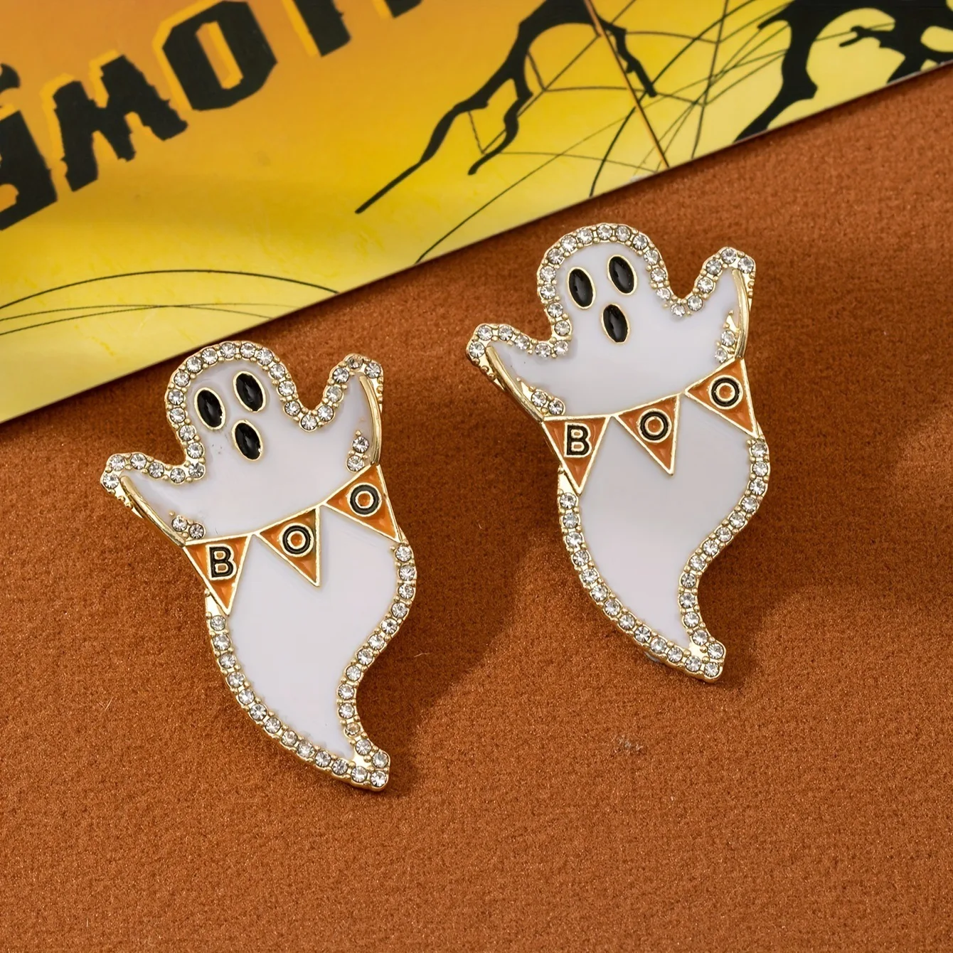 

Cute Halloween Ghost Drop Earrings for Women Girls Fashion Little Ghost Ear Drop Birthday Party Jewelry Accessories Gift