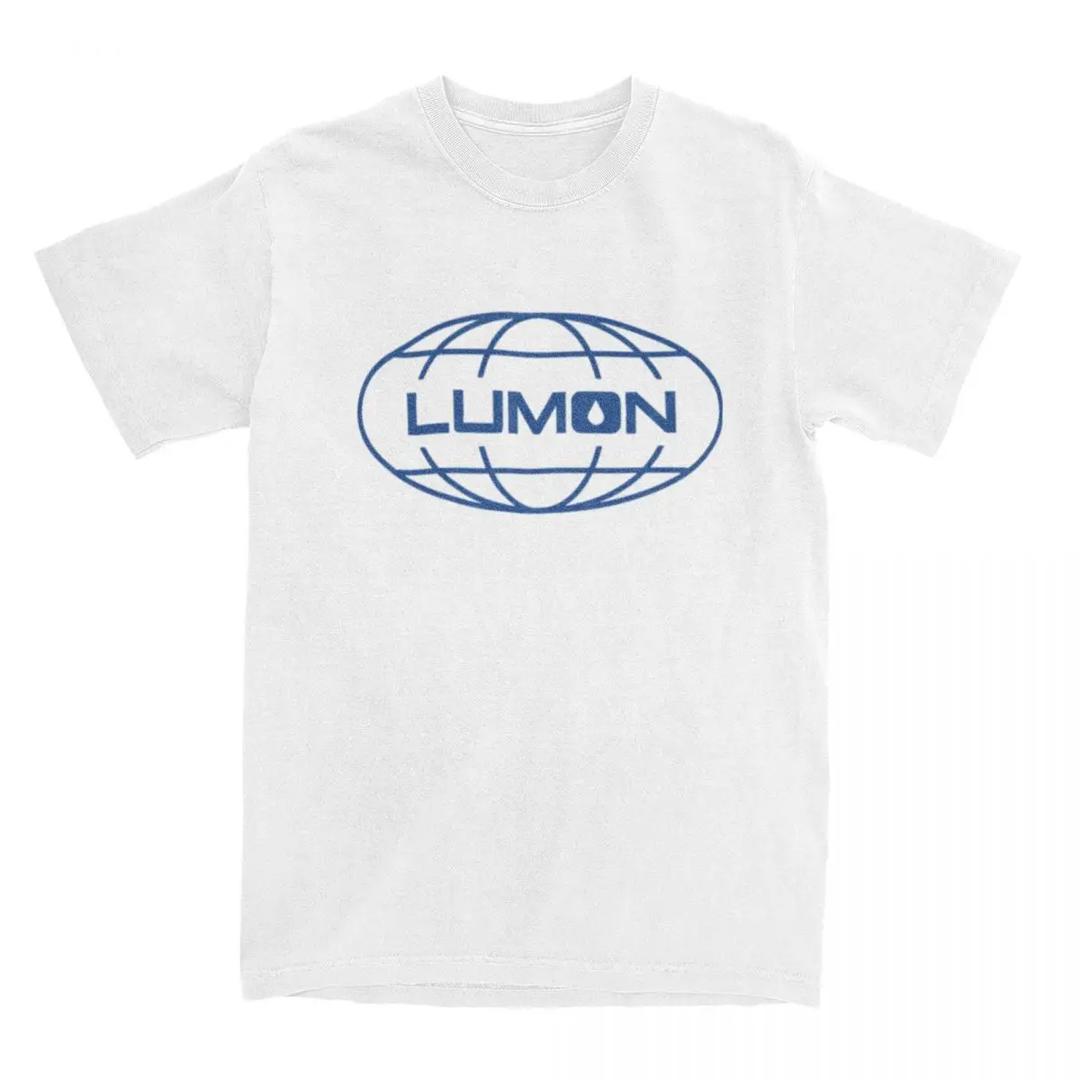 Severance Lumon Logo Blue T Shirts Men Women 100% Cotton Vintage T-Shirt Crewneck Tees Short Sleeve Tops Printed