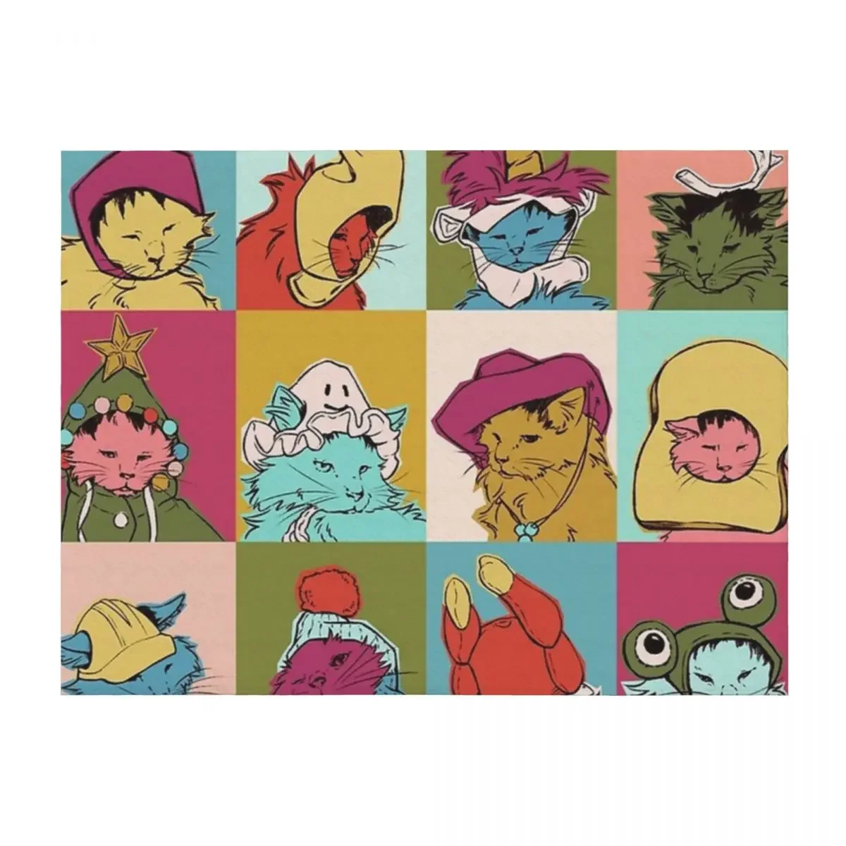 

Pot Roast Hats Throw Blanket Loose christmas gifts Fashion Sofas Luxury St Blankets