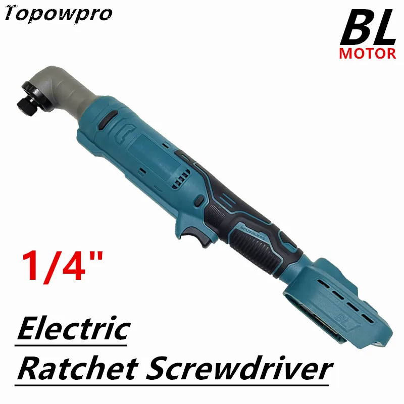 

Electric Ratchet Screwdriver 1/4" Brushless Impact Driver Ratchet Wrench Impact Removal Screw For Makita 18V Battery Power Tools