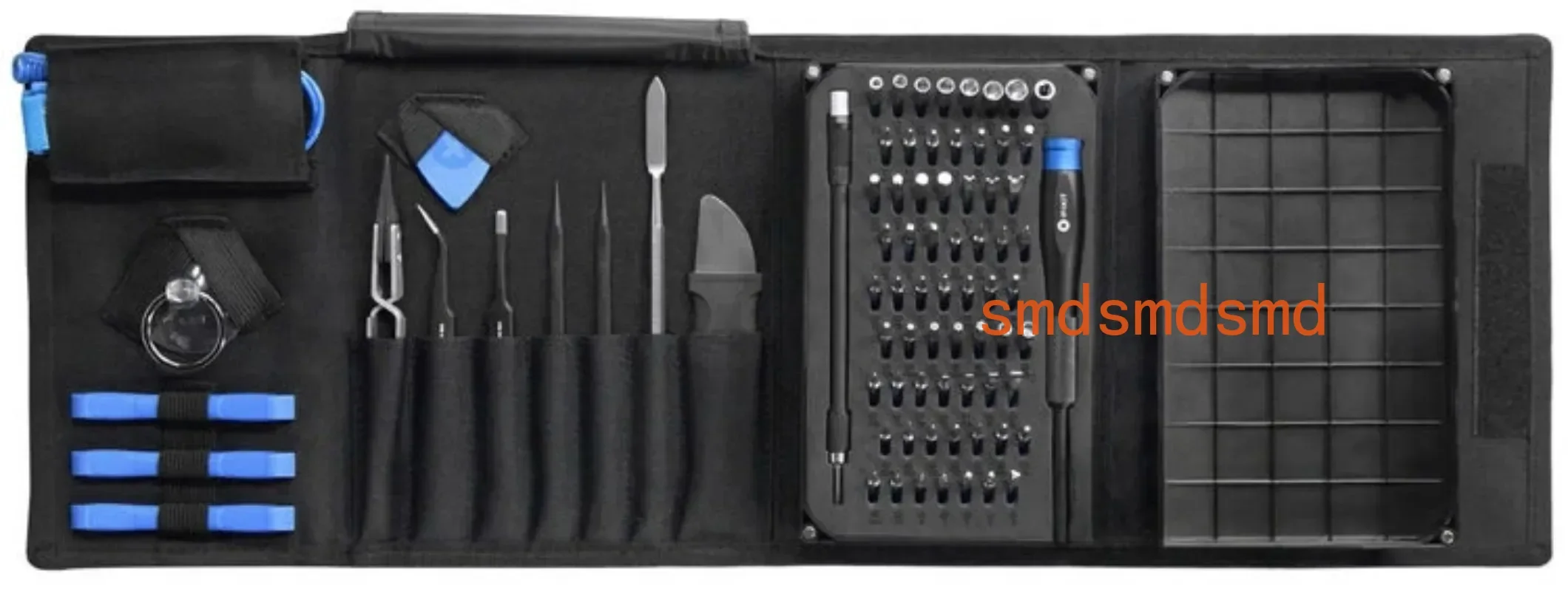 Pro Tech Toolkit Electronic Digital Display Screwdriver Disassemble Mobile Phone Repair Tool Set 64 Pieces