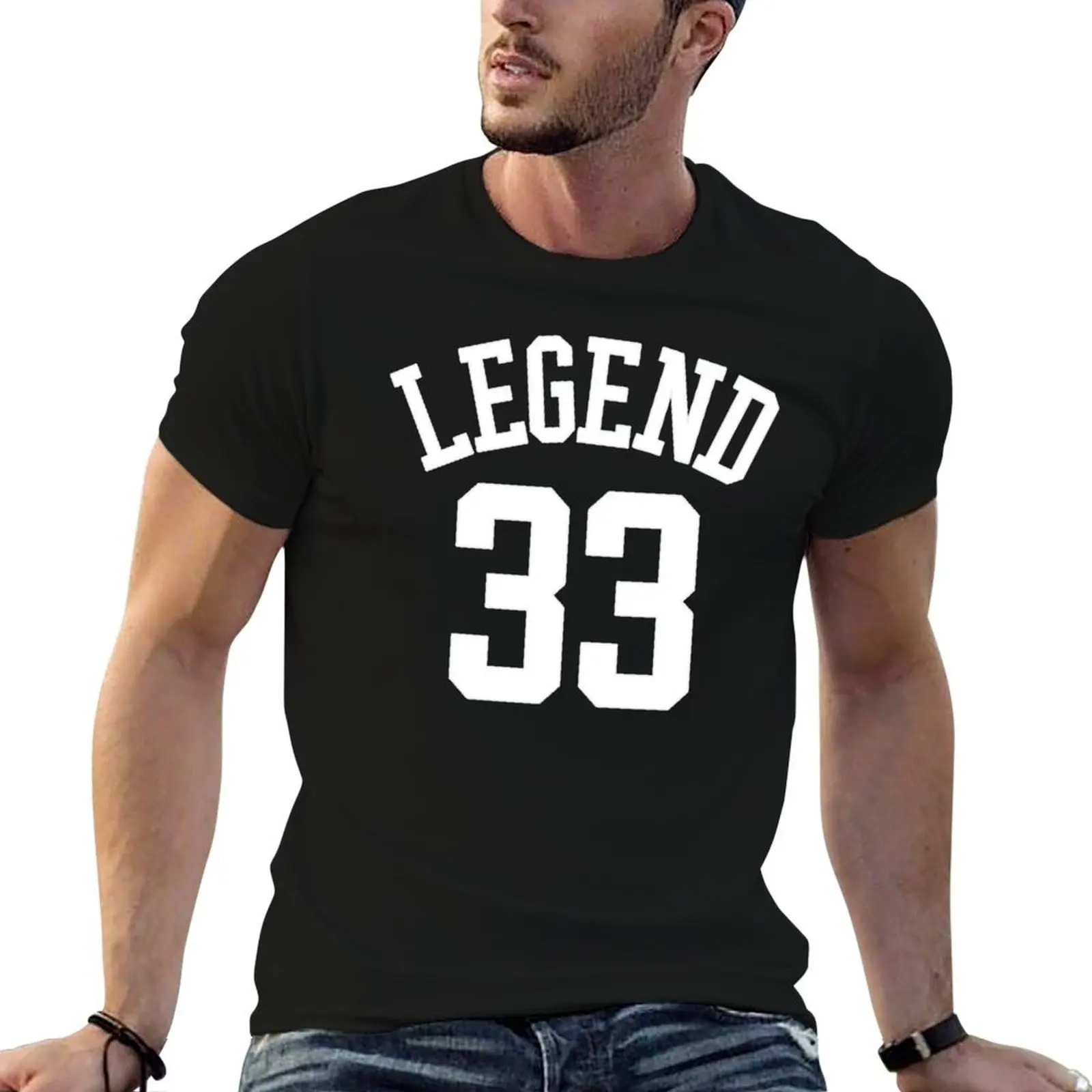 

Retro Larry 'Legend' Bird Jersey T-Shirt essential t shirt t shirt custom print T-Shirt