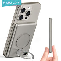 KUULAA Magsafe Power Bank 10000mAh Magnetic Battery with Stand  External Battery Fast Charging For iPhone 15 14 13 12 PowerBank