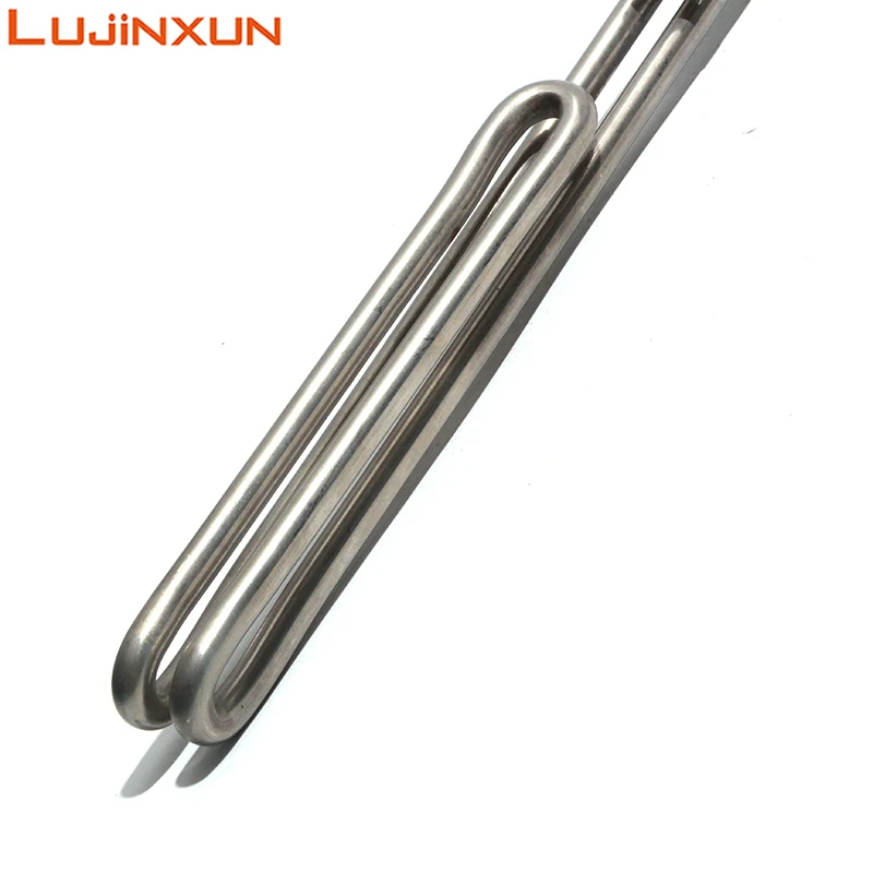 AC220V Warmwasserbereiter, Tankteile, elektrisches Solarheizelement, gerader Typ, 29 cm Rohr, 1 Zoll, 32 mm Gewindelänge, 1500 W