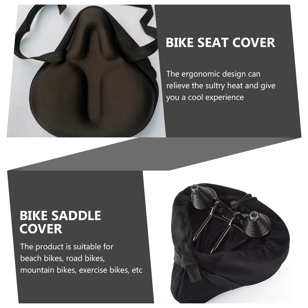 

Mountain Bike Seat Cushion Seating Pad Saddle Padded Cover Cycling Protector Car