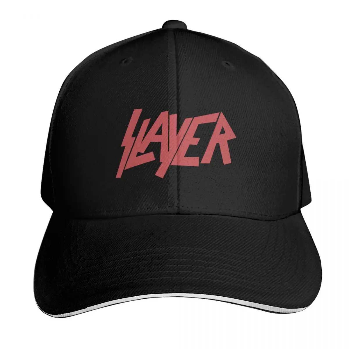 Metal California Slayer Best Baseball Cap Six Panel Structured Crown Sun Protection UPF 50+ Breathable Mesh Back