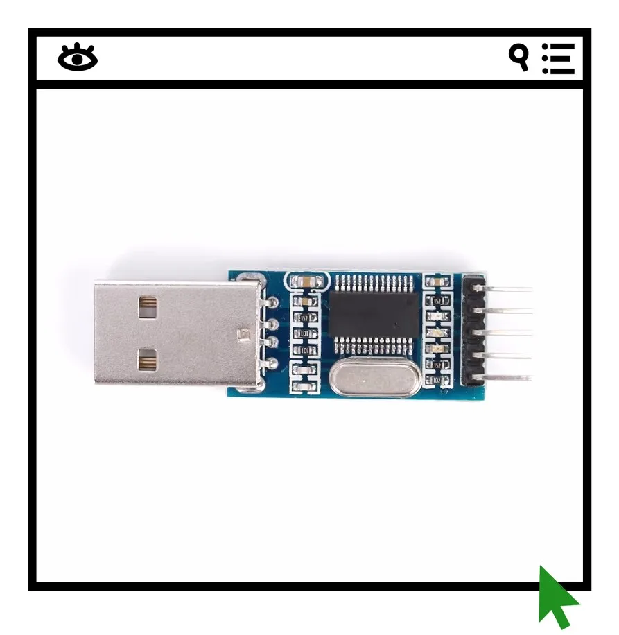

5 шт. USB-кабели для обновления прошивки TTL, кабель для загрузки прошивки микроконтроллера PL2303HX STC.