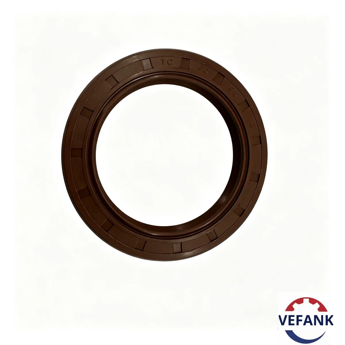 TG 65*90*12 mm double-lip skeleton oil seal, NBR, brown, with external spiral pattern, high quality auto parts