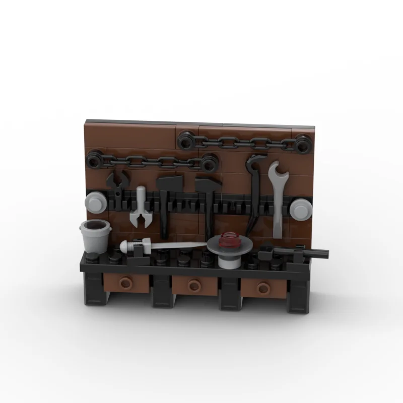 

Креативный домашний конструктор Eonal Building Blos: Модель верстака для юного мастера, развивающая игрушка для сборки для детей от 5 лет