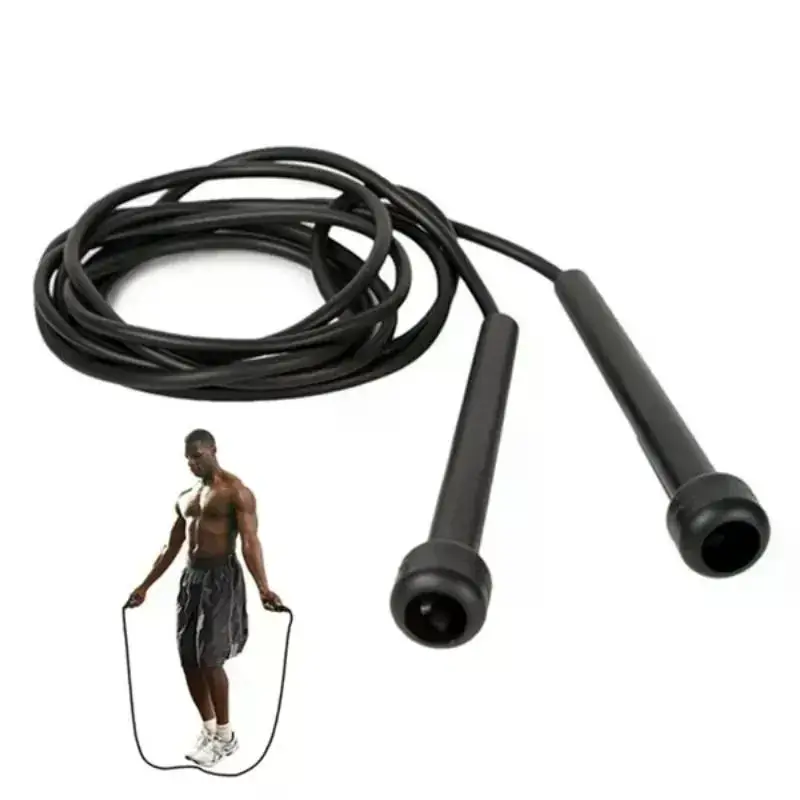 1PC Corda de Pular Profissional de 2,8M para Crianças e Adultos, Corda de Pular em PVC Ajustável, Equipamento de Fitness para Treinamento de Musculação e Boxe