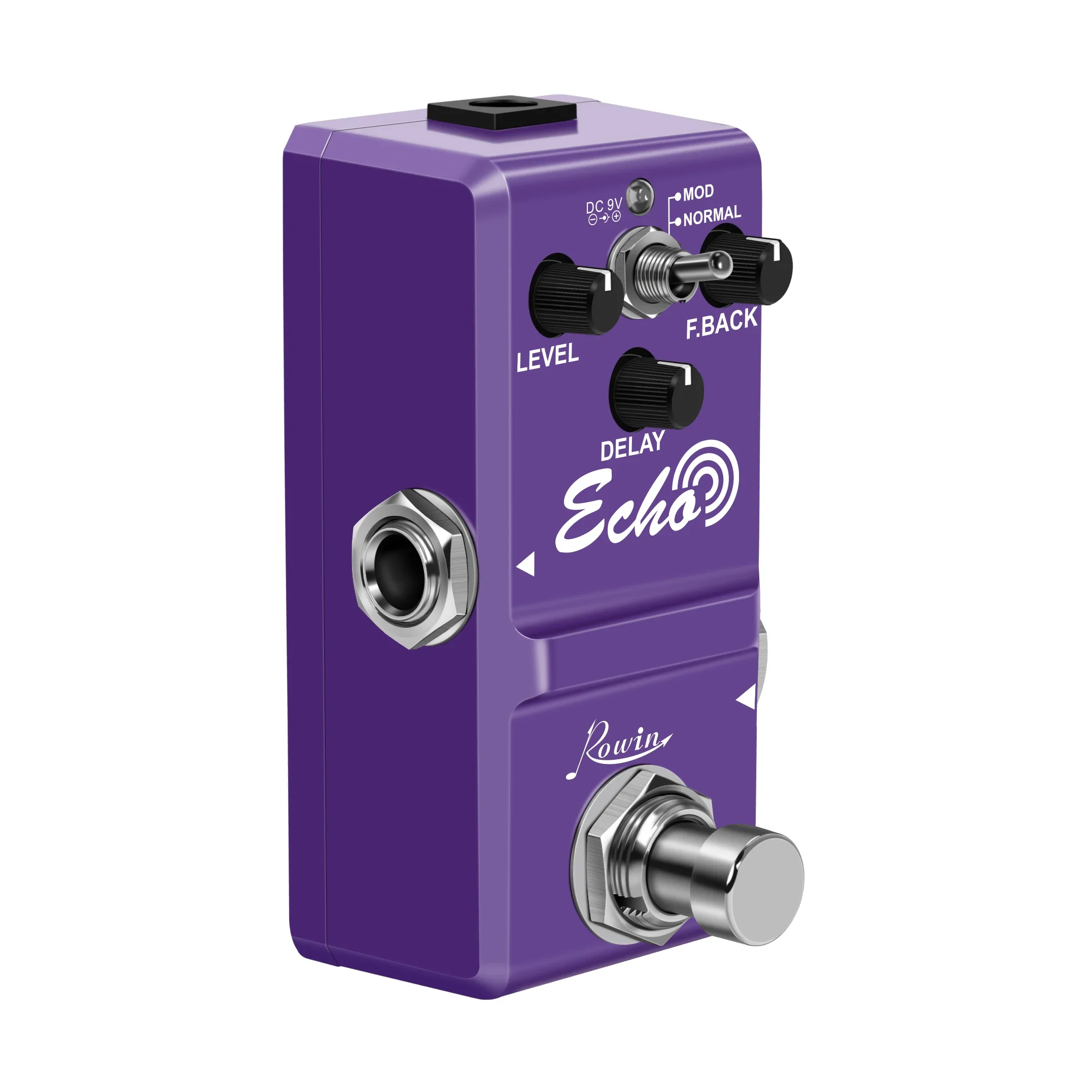 ROWIN Echo Guitarra Effects Pedal Echo Delay Analogue Effect Mini Size LN-314 True Bypass Pedal Electric Guitar Accessories - view 6