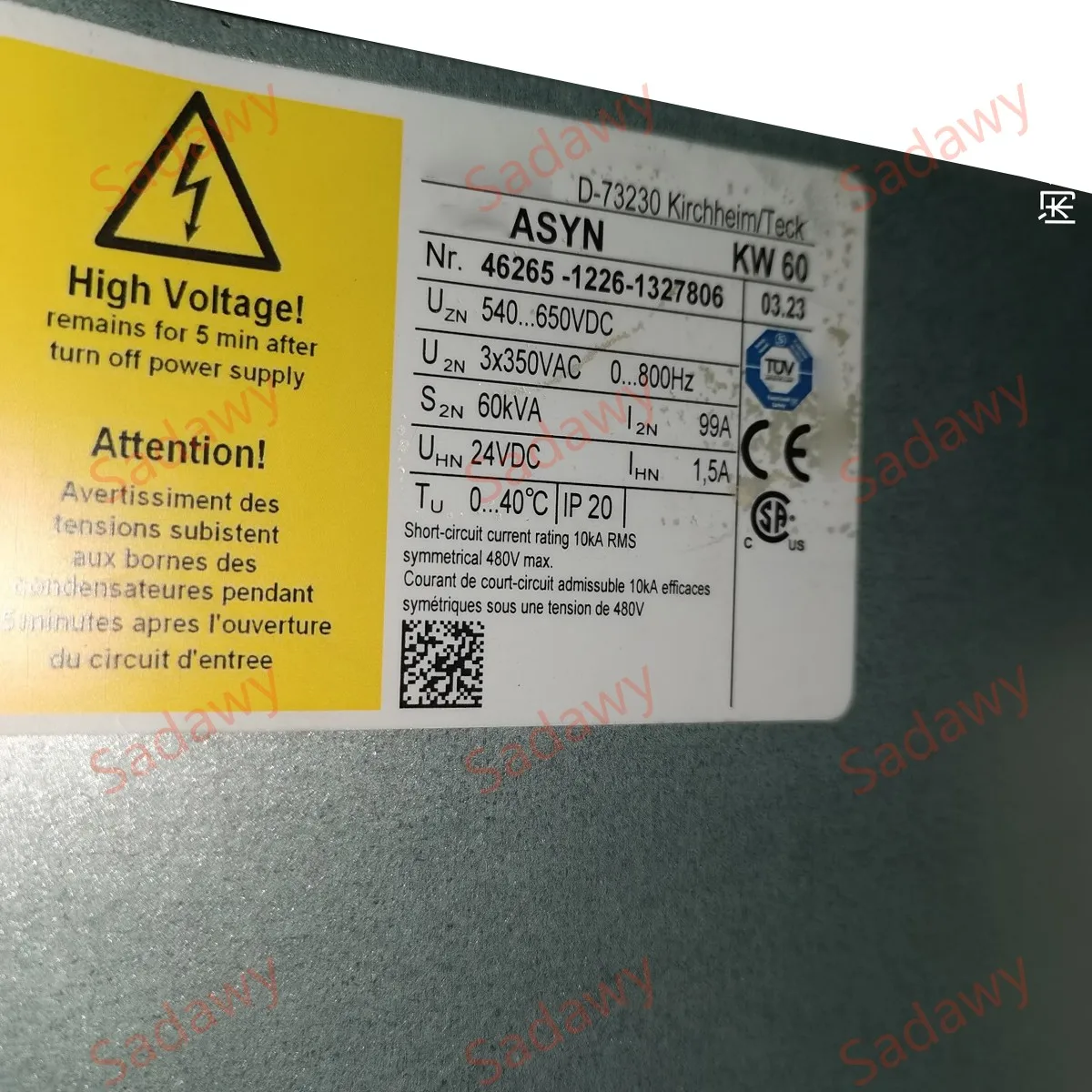 AMK AMKASYN オリジナル KW 60 サーボ ドライブ (保証付き)