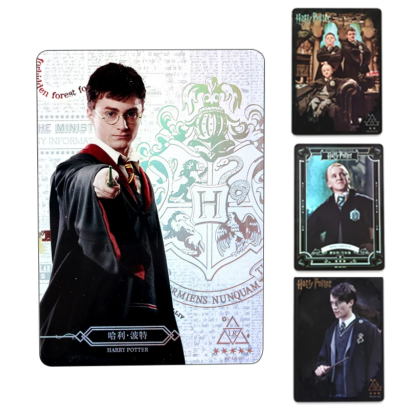 KAYOU Harry Potter Card Magic Edition Collection Kid Board Game Rare Hero Bronzing Flash LR Card Children Fan Holiday Gift