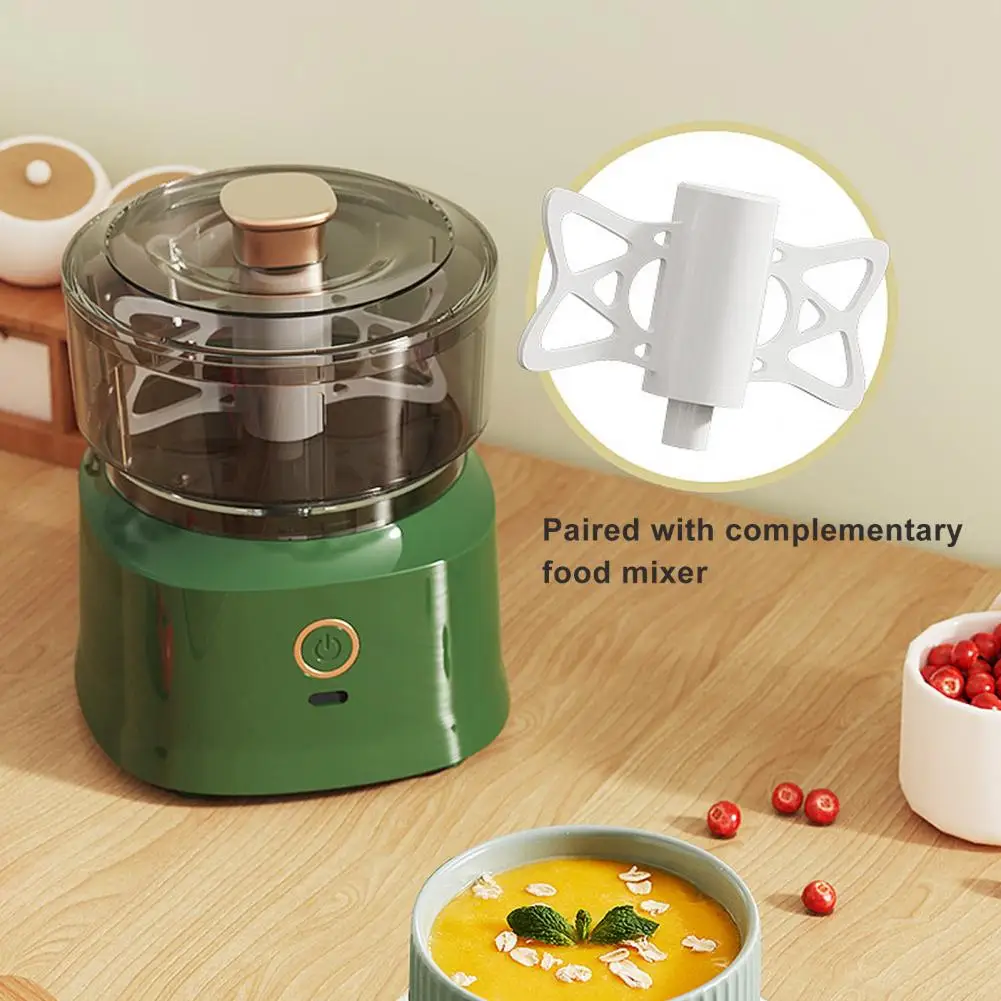 Household Electric Meat Grinder With Sharp Blade One-key Start Detachable Garlic Chopper Mini Food Processor Mini Mixer